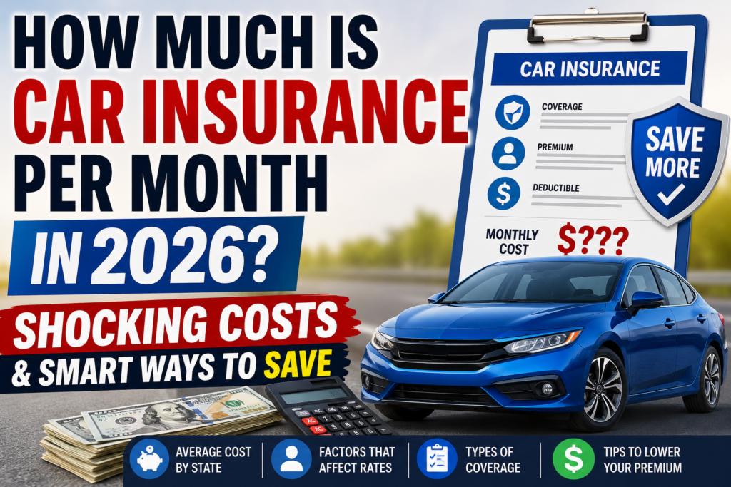 How Much Is Car Insurance Per Month