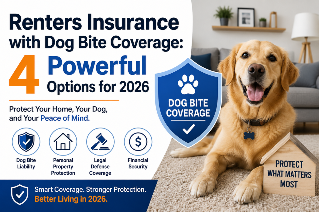 Renters Insurance with Dog Bite Coverage 4 Powerful Options for 2026