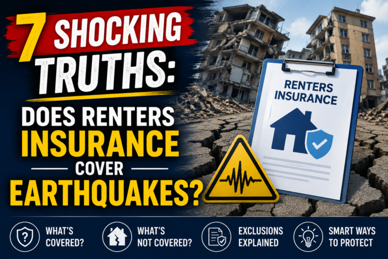 Does Renters Insurance Cover Earthquakes