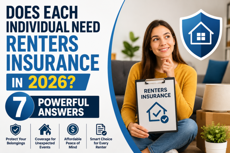 Does each individual need renters insurance in 2026? Discover 7 powerful answers, key benefits, costs, and whether it’s truly necessary for every renter.