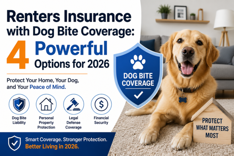 Renters Insurance with Dog Bite Coverage 4 Powerful Options for 2026